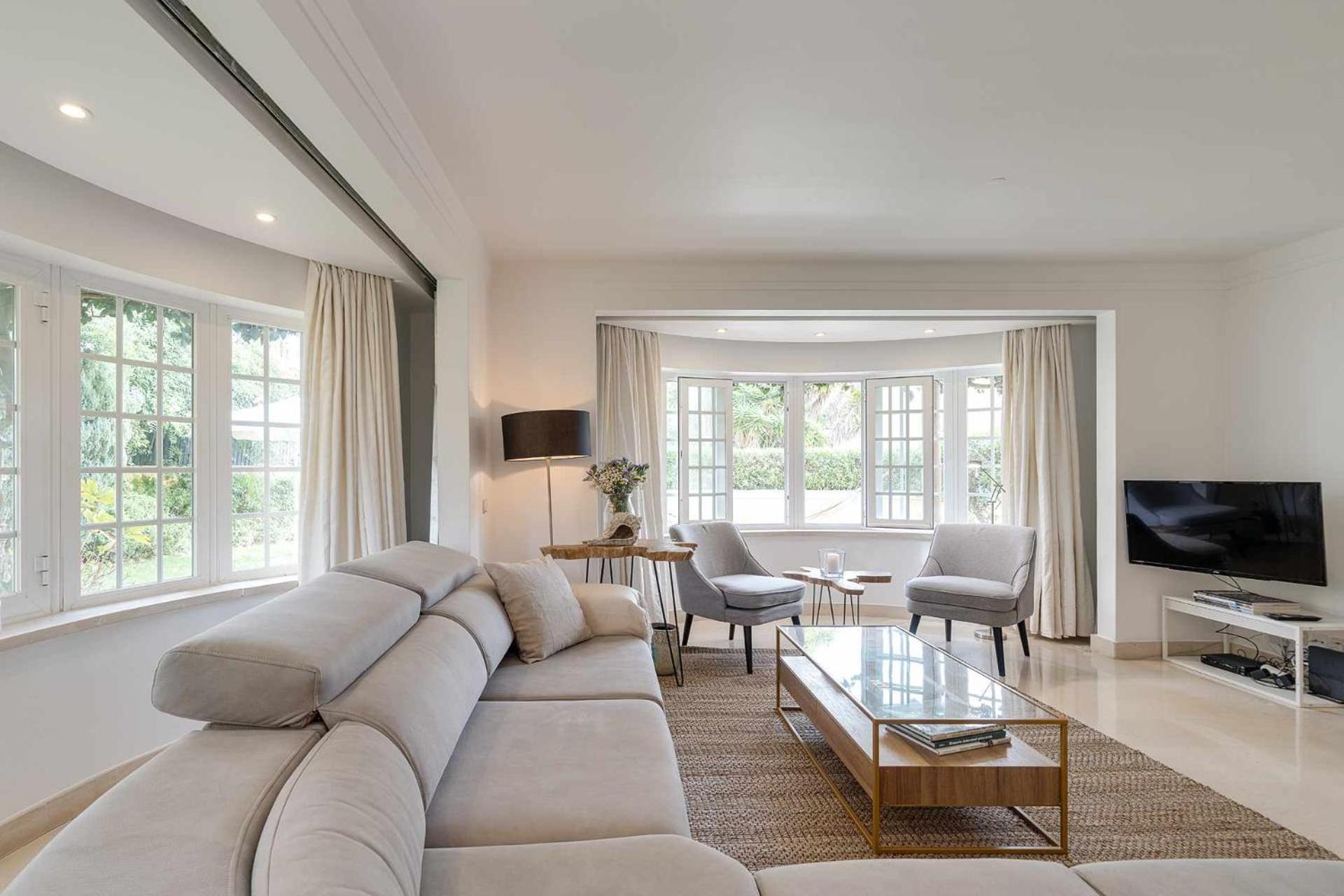 Unique Beach Villa With Ocean View Pool Tennis Cascais Exteriör bild